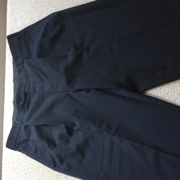 John Alexander Navy Blue Wool Dress Pants  36 - 31.5 - Picture 2 of 14
